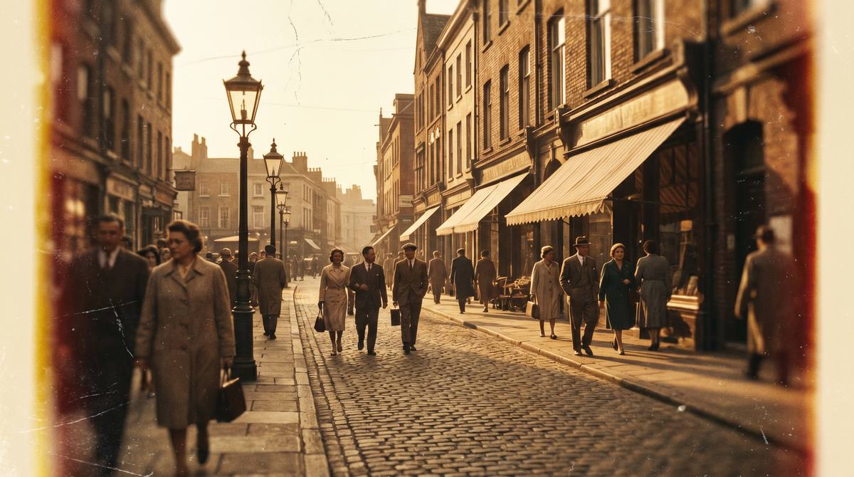 菠萝视频复古街道摄影作品